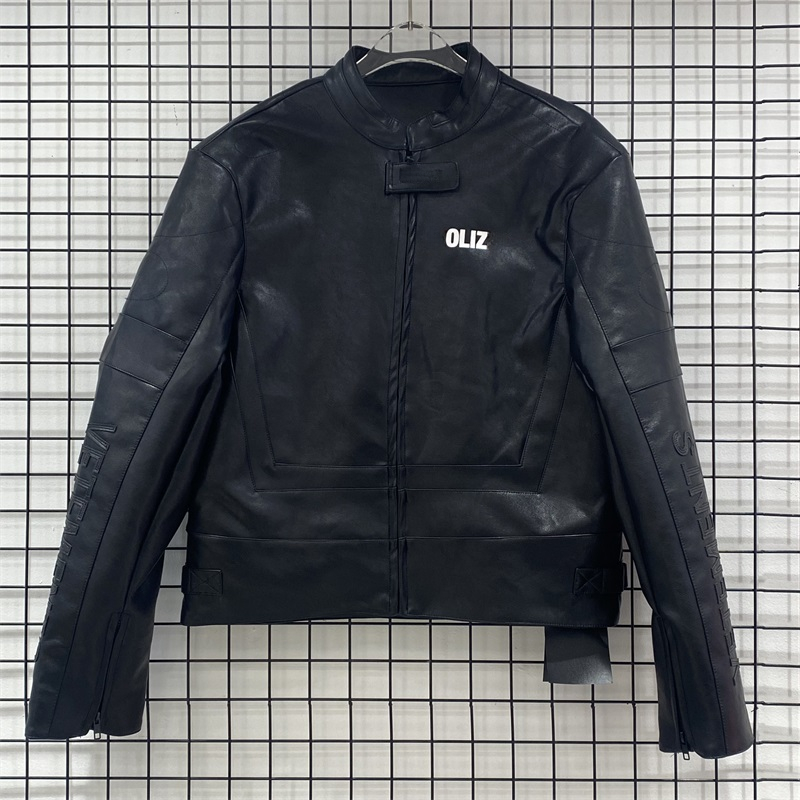 High Street Autumn/Winter Zipper Coat Fashion Couples Daily Loose Windproof Warm Coat