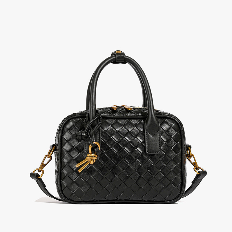 Luxury Brand Designer Bag Mujie Fashion Brand Women's Bag Design Bag Single Shoulder Bag Square Handbag Handwoven Embossed Crossbody Bag