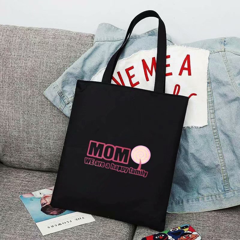 2025 New Korean Style Casual Shopping Bag - Large Capacity Printed Student Supplementary Study Bag Z250224