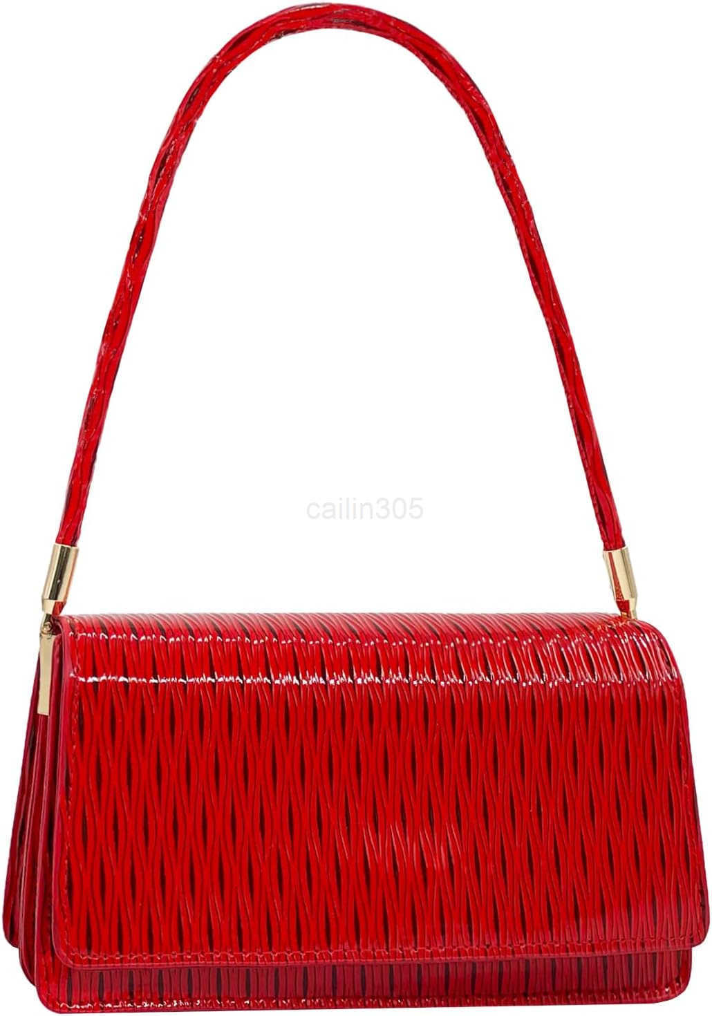 Shoulder Handbag Small Retro Purse for Women with Top Handle Z25909
