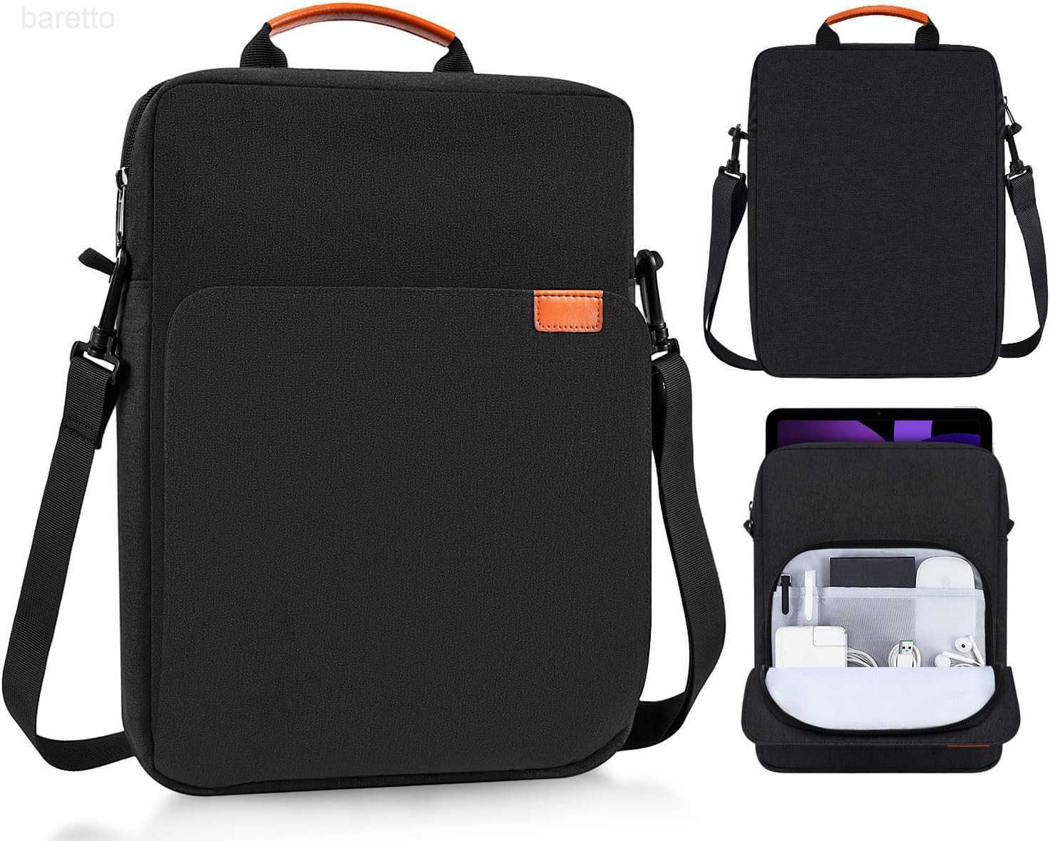 Inch Laptop Shoulder Bag Carrying Case for Macbook Air 13 M4 M3 M2 A3420 A3113 MacBook Pro 14 M4 M3 M2 M1 13 iPad Pro M4 iPad Air M3 M2 2025 Vertical 