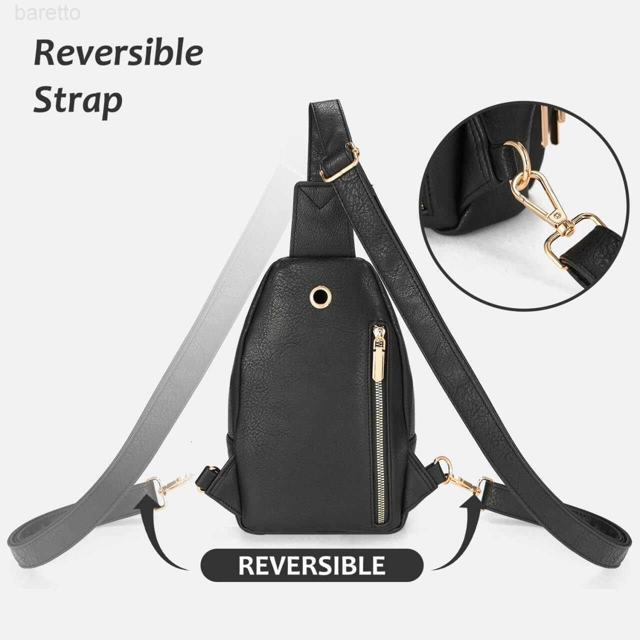 Bag for Men Crossbody Chest Bag Over the Shoulder Purse Casual Sling Backpack for Travel Hiking Cycling Z250909