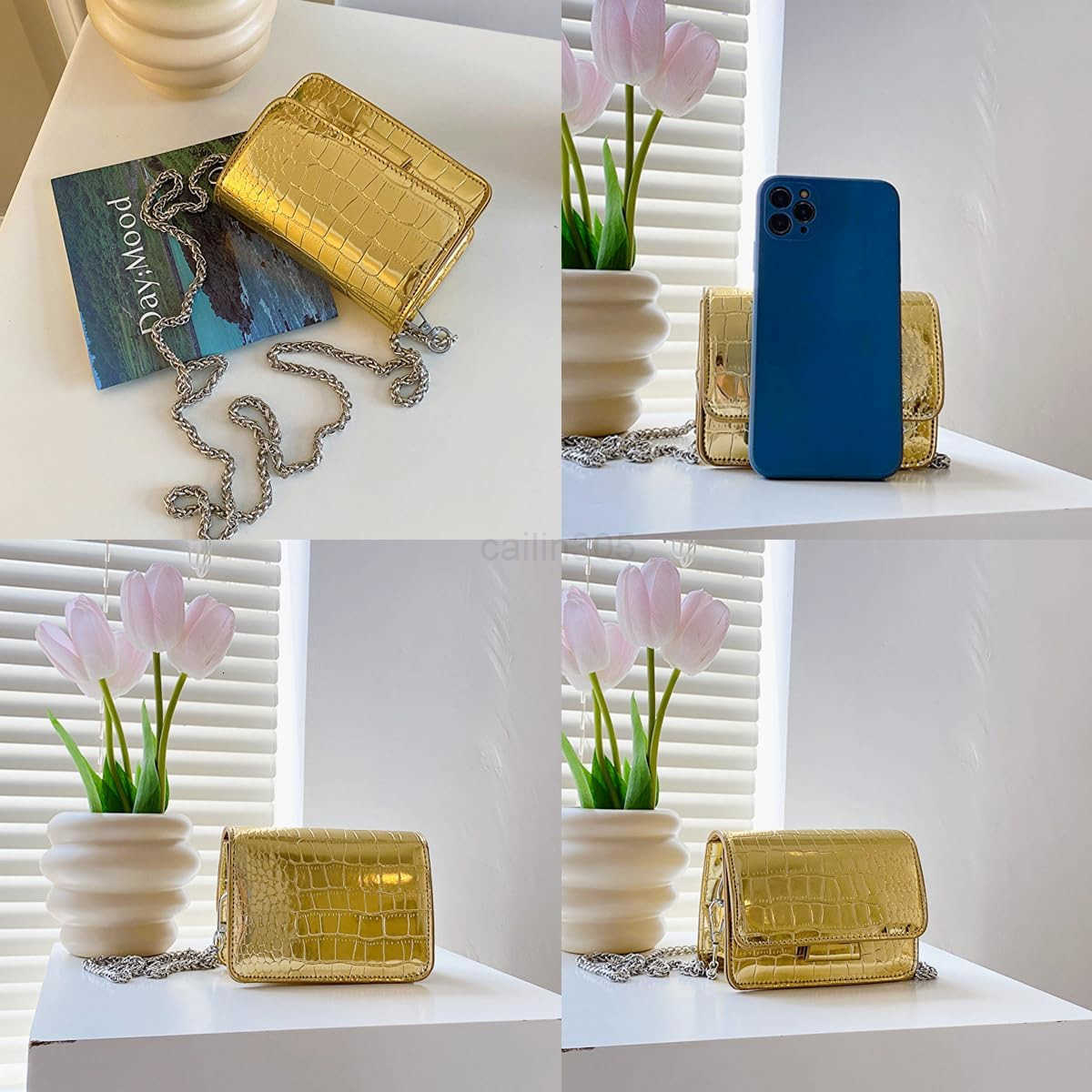 Purses for Women Y2K Purses Top Handle Crossbody Bag Clutch Shoulder Handbag for Cocktail Party Prom Wedding Z25909