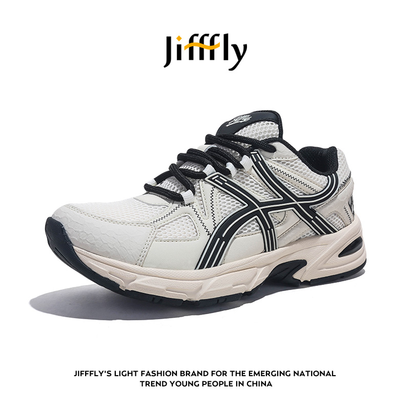 Jifffly free shipping designer shoes 2025 new autumn and winter vintage versatile trendy couple thick soled outdoor sneakers for women and men