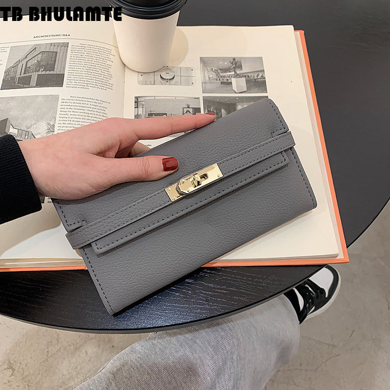 TB BHULAMTE Designer Wallet Kaili Women's Long Wallet 2025 New Model 70% Off Platinum Heavy Luxury Bag Craft Wallet High-end Large Capacity Clutch For Women
