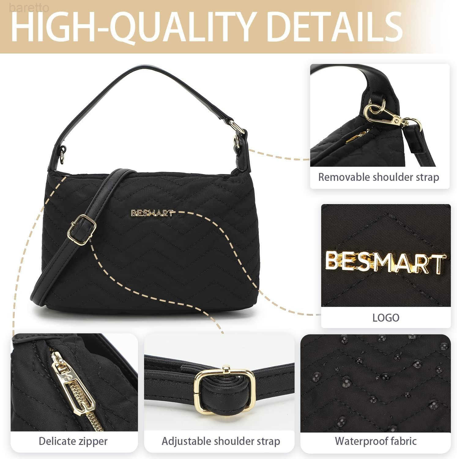 Crossbody Bag for Women Stylish Shoulder Bag with Adjustable Strap Lightweight Durable Handbag for Travel Workout Z250909