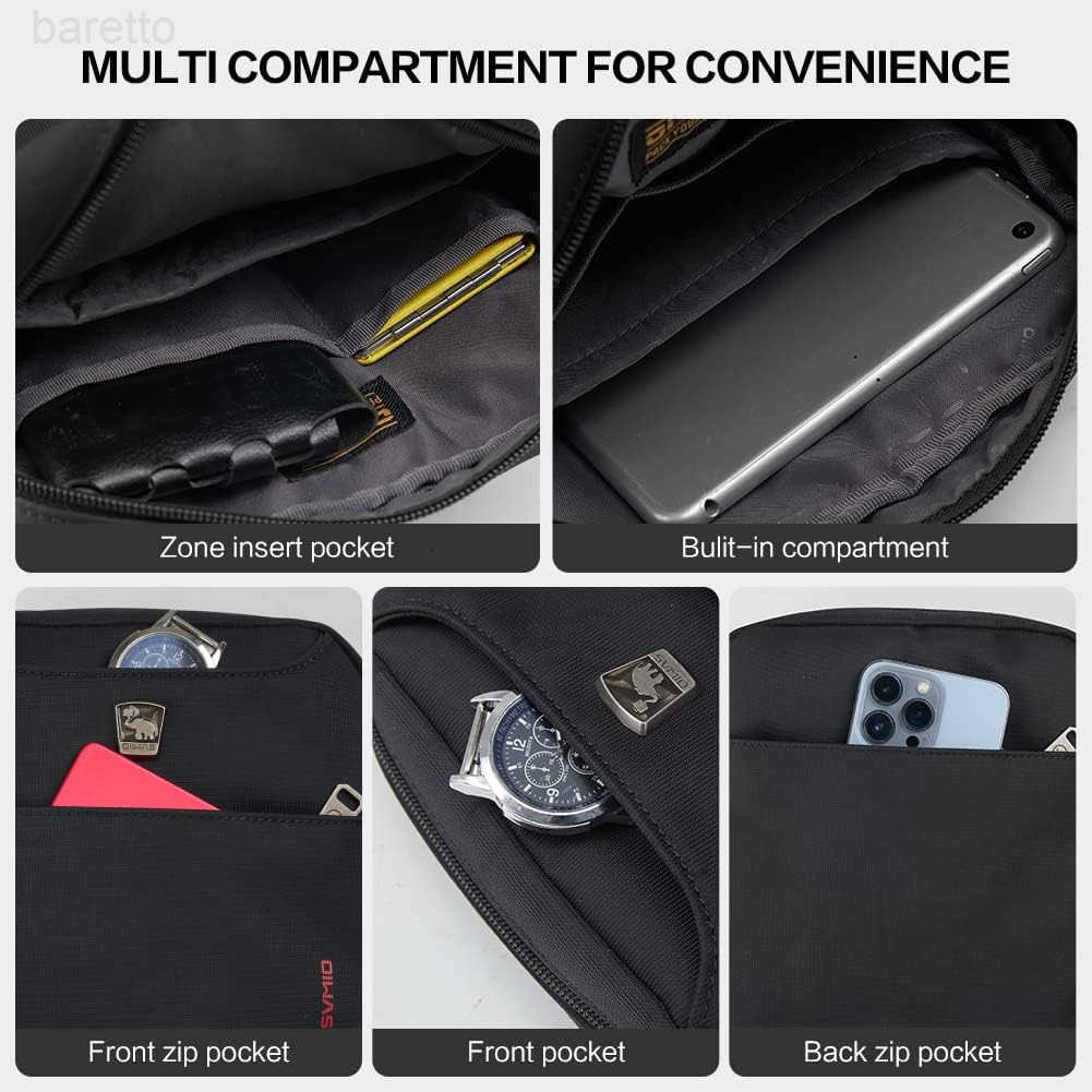 Small Messenger Bag Crossbody Shoulder Bags for Men Mini Sling Pack Handbag Mens Nylon Travel Purse Z250909