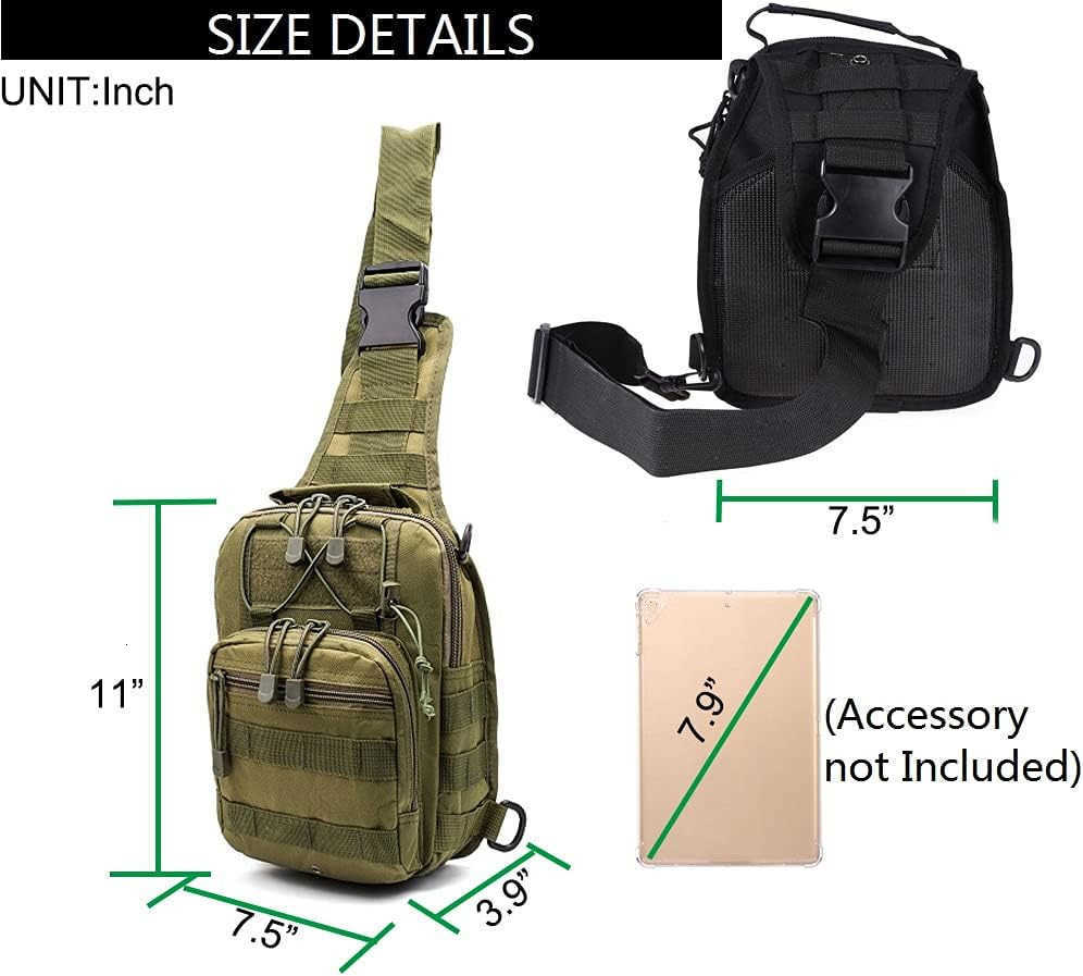 Backpack Outdoor Shoulder Bag Satchel Sling Chest Packs Daypacks Z250909