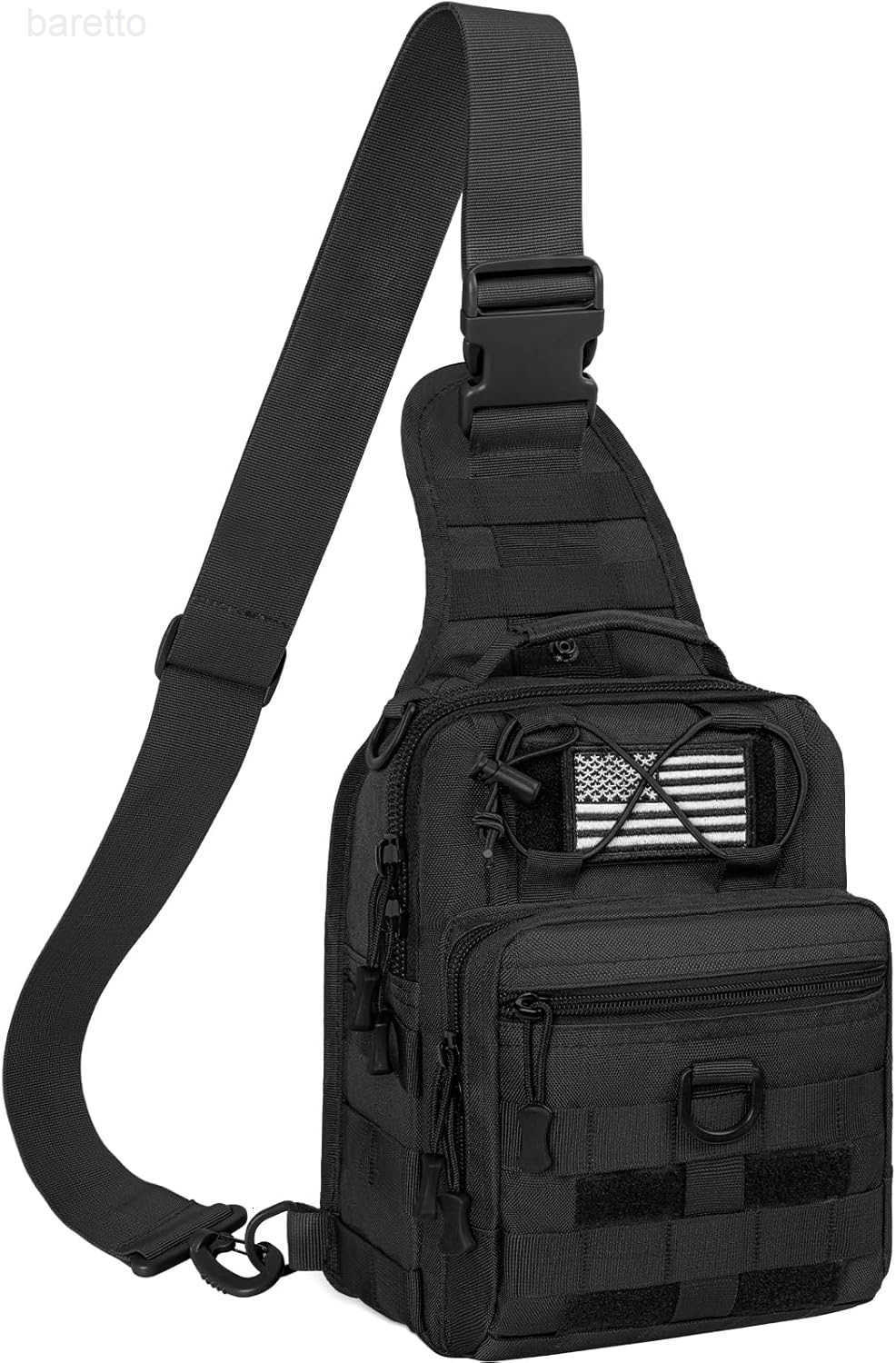 Tactical Sling Bag for Men Small Tactical Shoulder Bag Backpack Outdoor Military Rover Bags Travel Hiking Daypacks Tactical EDC Crossbody Chest Bag Pa