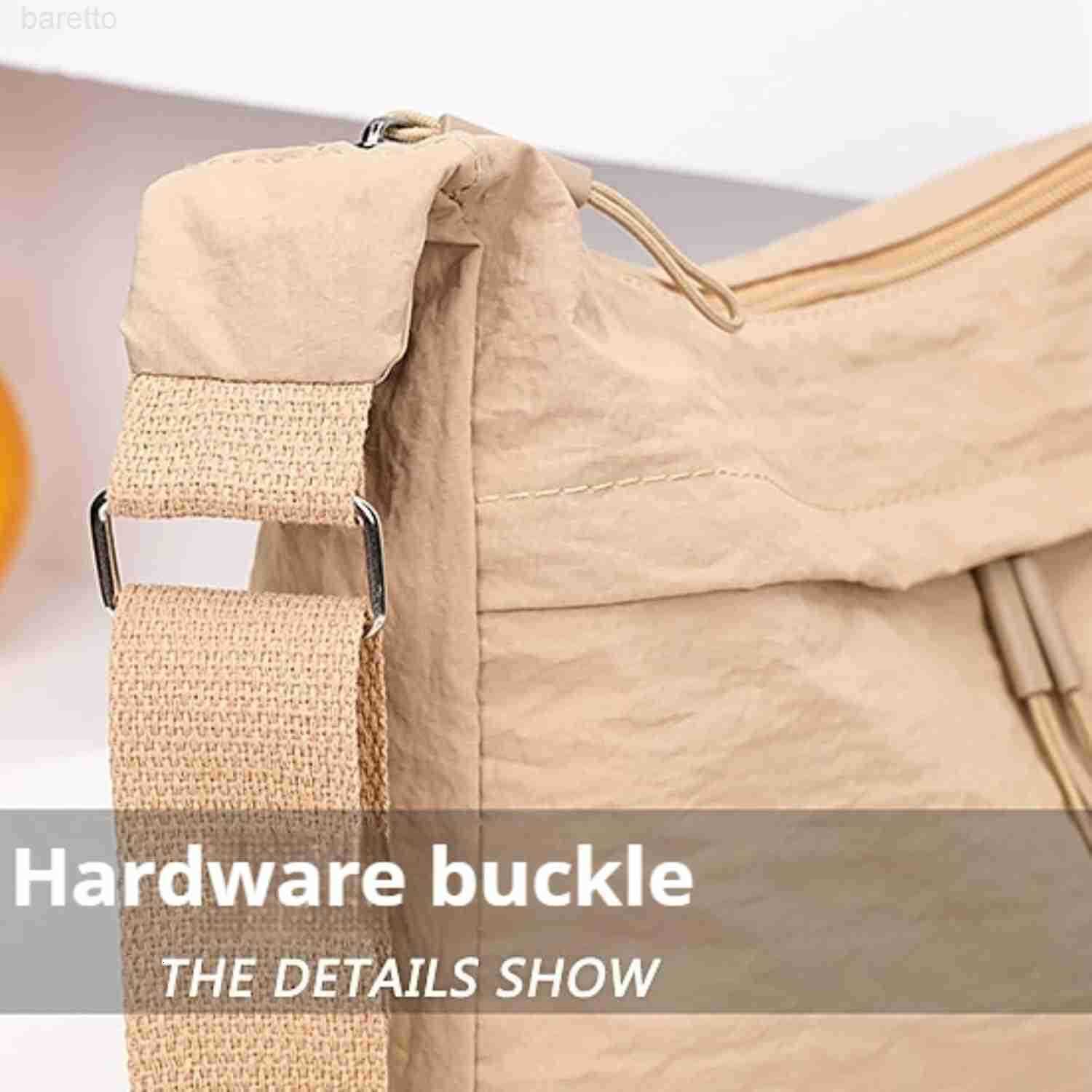 Crossbody Bags for Women Large Sling Shoulder Bag Lightweight Canvas Tote Bag Waterproof Casual Everyday Purse Z250909