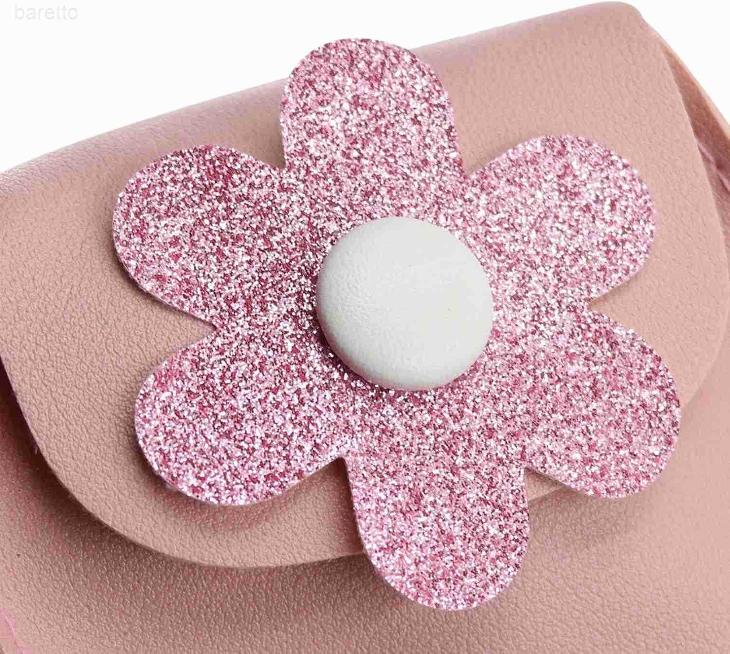 Crossbody Bag Purse Mini SingleShoulder Bag Handbag Pouch Coin Purse for Women Girls ToddlerPink Flower Purse Z250909