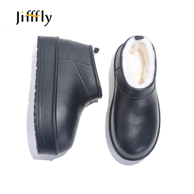 Jiffffly Luxury Designer Cotton Shoes Casual And Fashionable Outdoor Warm Beach Shoes Waterproof And Anti-slip Snow Boots Multi-functional Field Work 