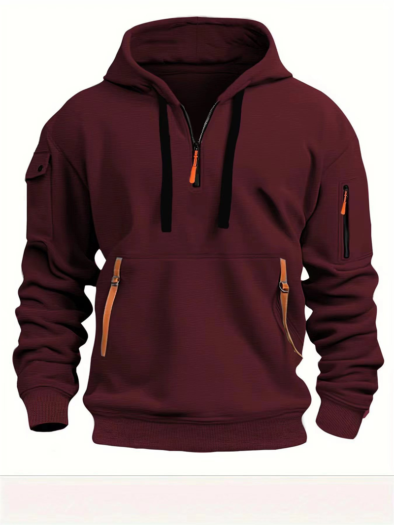 Free shipping hoodie classic new mens plush casual sports hoodie with comfortable pullover and hooded sweatshirt