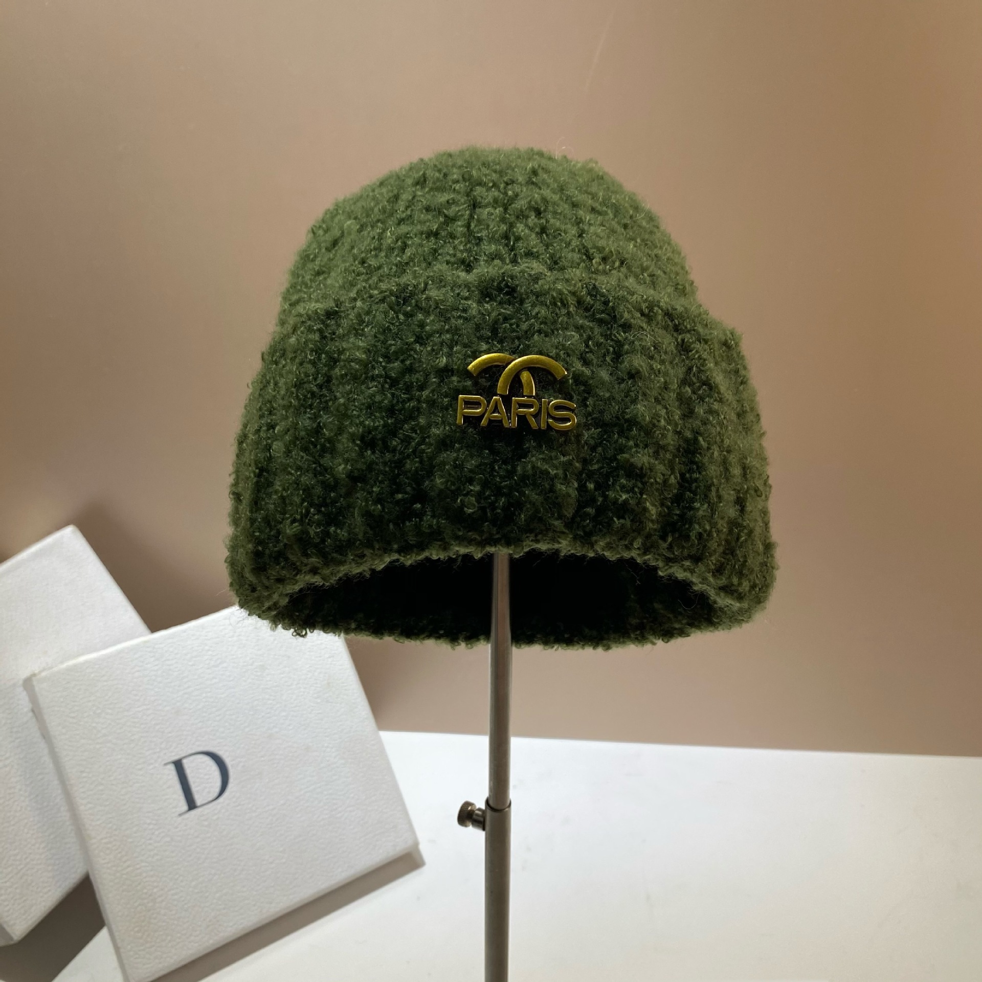 designer cap women hats little style lamb knitted autumn winter new warm wool outdoor cute teddy curly ear protection windproof hat