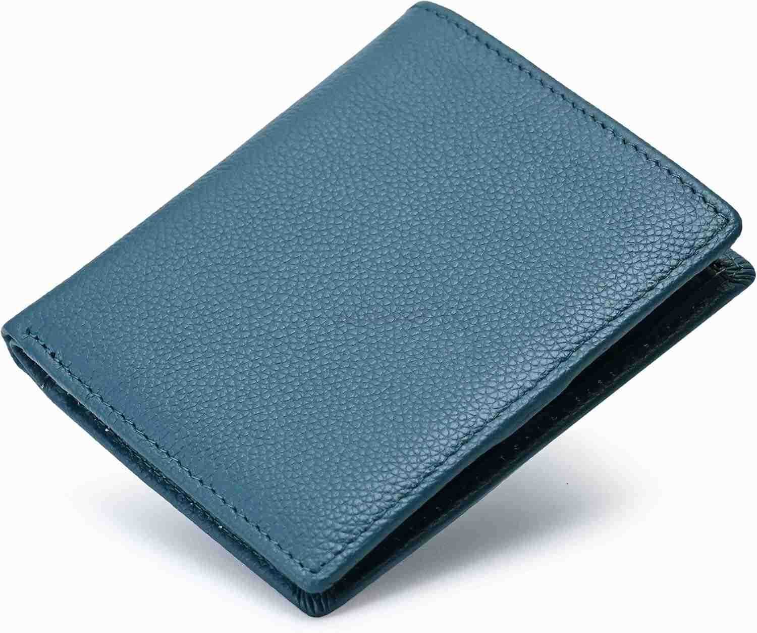 Ultra Slim Small RFID Wallet for Women Leather Tiny Thin Bifold Pocket Ladies WalletZ250910