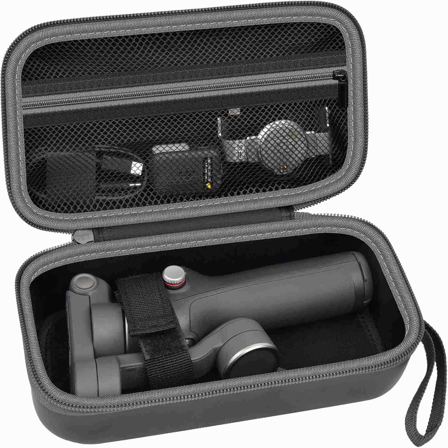 Case Compatible with DJI Osmo Mobile 77P Smartphone Gimbal Travel Storage Holder Bag for 3Axis Stabilizer Extension Rod Phone Clamp Tripod Pouch Only 
