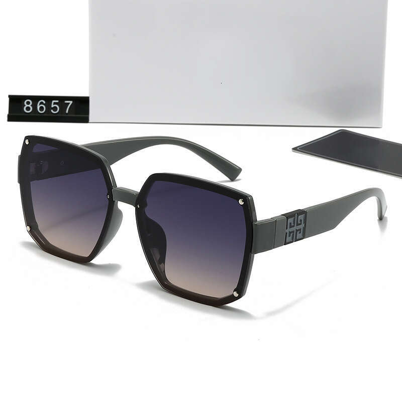 New Irregular for Women Trendy High-end Style Internet Celebrity Street Fashion Sunglasses 8657