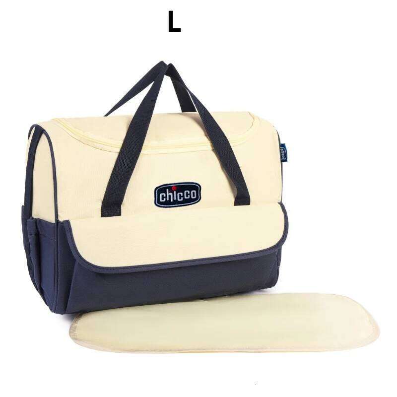 New Fashionable Color-Blocked Mommy Five-Piece Set; Hot-Selling Large-Capacity Letter Set for Foreign Trade; Travel Shoulder Crossbody Multifunctional