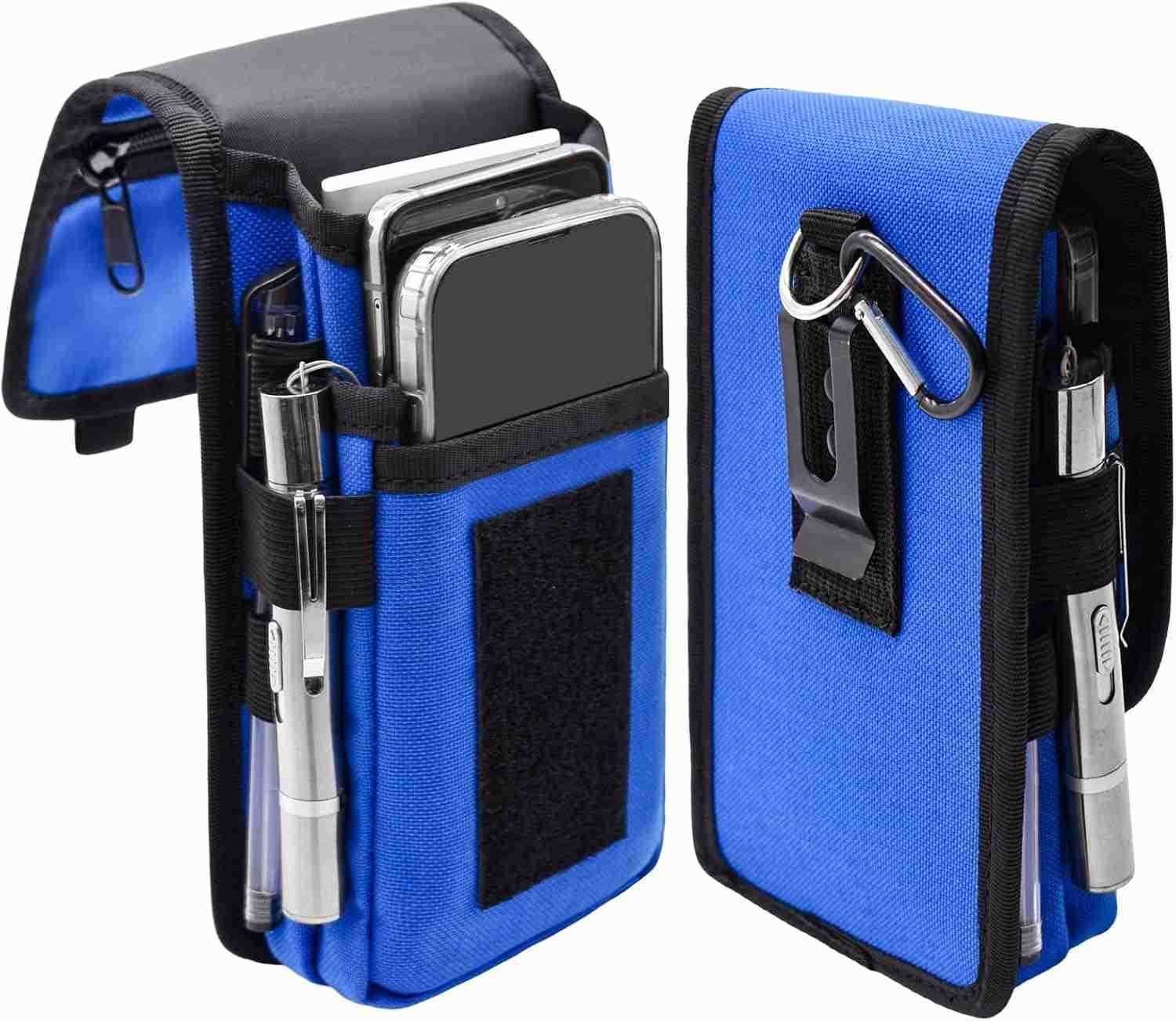 Phone Holster Large Smartphone Pouch Belt Clip Tool Pouch MultiPurpose Tactical Cellphone Holder for Working Hiking Camping Barbecue Rescue XL Z250910