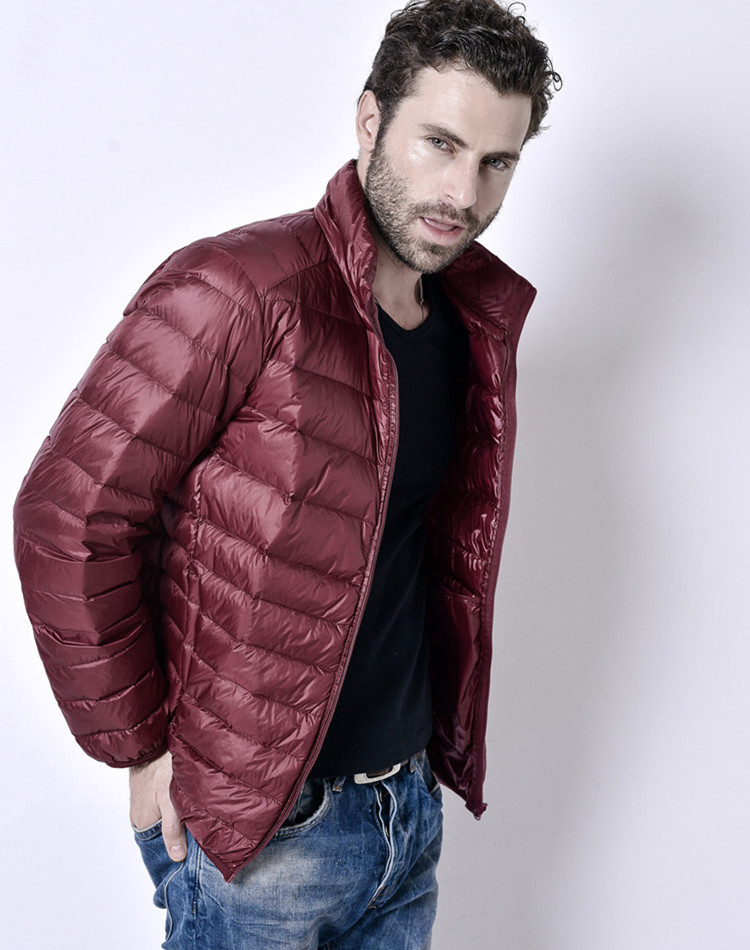 Winter Autumn men Ultralight Jacket White Duck Down Coat Men Down Jackets Winter Male Casual down jacketCoat Warm Parka 8XL