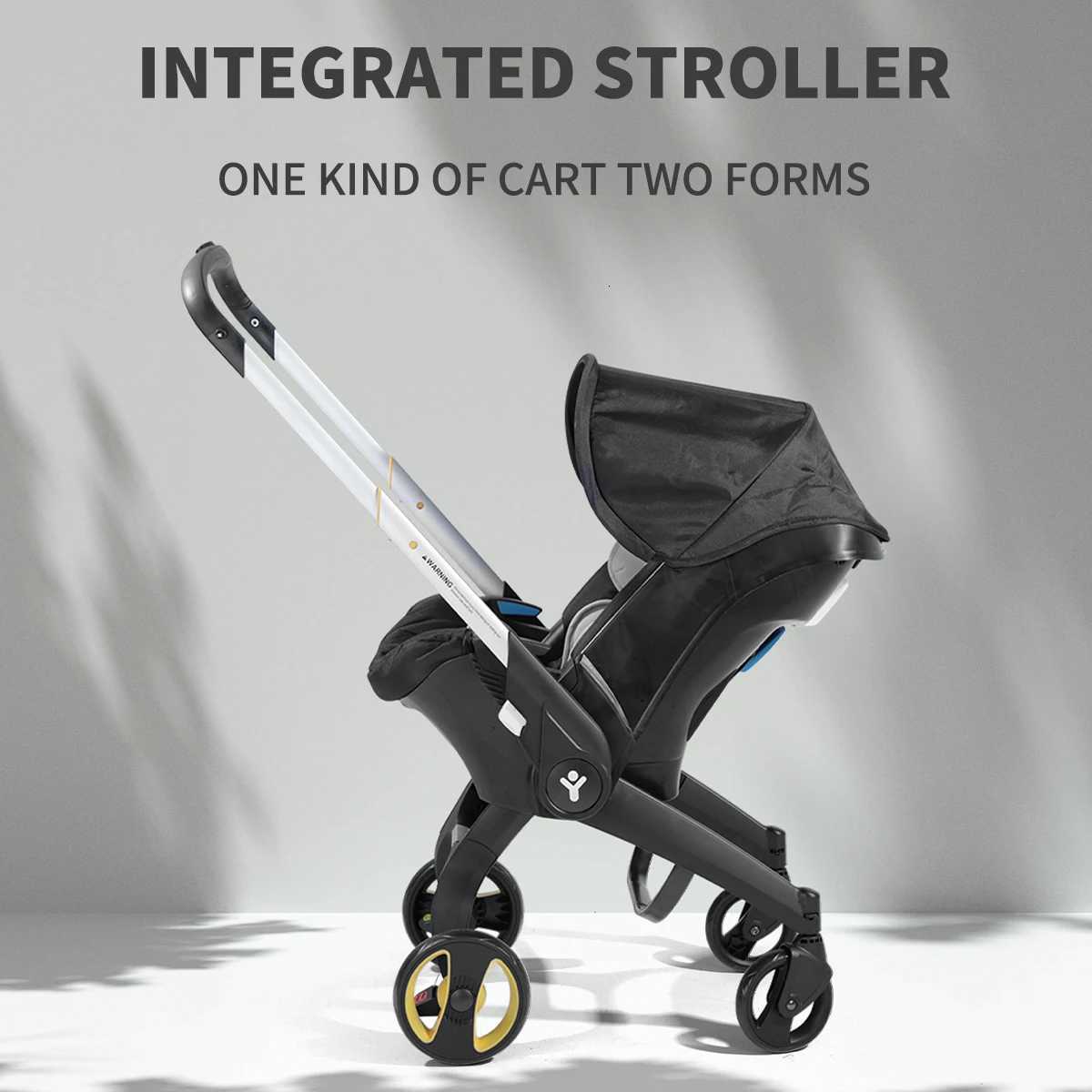Bidirectional travel baby stroller portable and foldable metal frame and comfortable fabric available in multiple colors W250910