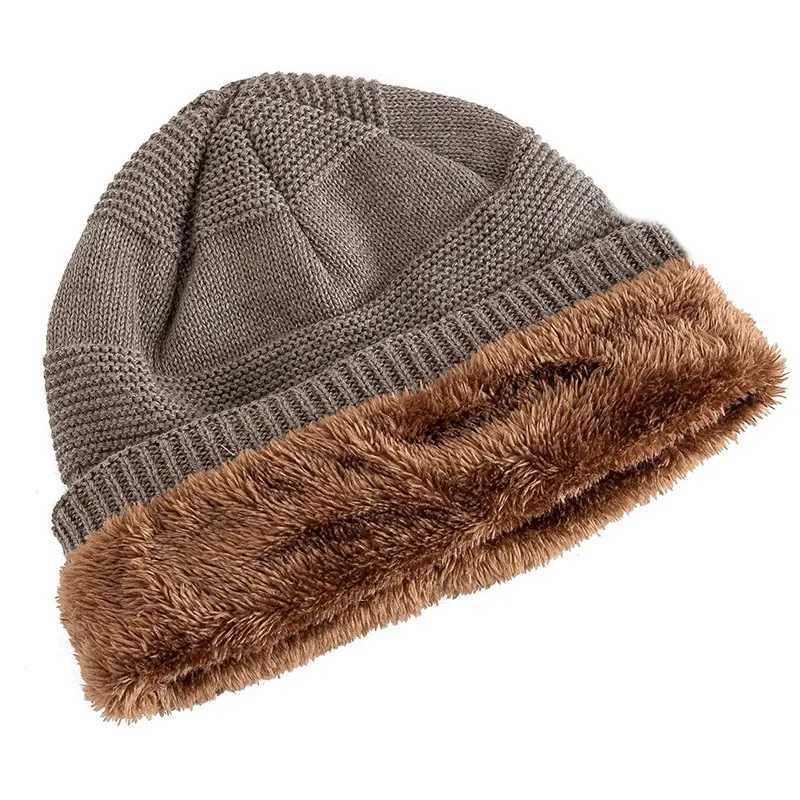 2025 SkiiNew Knitted Hats Warm Knit Skl Warmer with Thick Fece Li Winter Hat and Scarf for Men Wen G250910