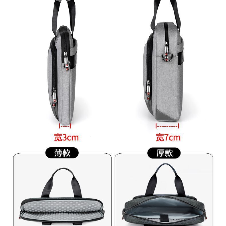 2025 new laptop bag designer shoulder briefcase