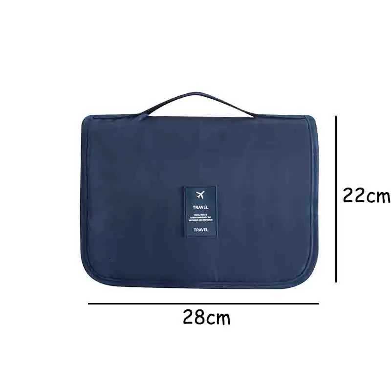 12PCS Large Capacity Foldable Toiletry Bag Makeup Bag Portable Organizing Bag Minimalist Style Travel Waterproof Storage BagXJ250910