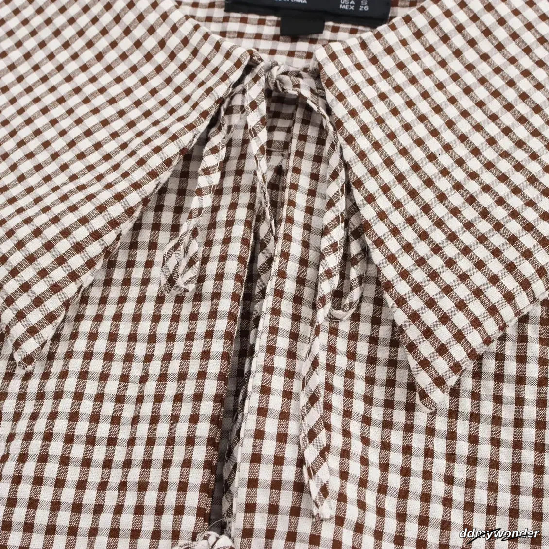 Womens Red Plaid Blouse - Fashionable Turn Down Neck Top For Ladies, Comfortable And Stylish ddmywonder ddmywonder ddmywonder