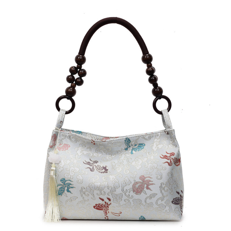 2025 Autumn New Retro Embroidered Handbag, Unique Design, Versatile, Trendy, Fashionable, Simple Women's Shoulder Bag, Designer Bag