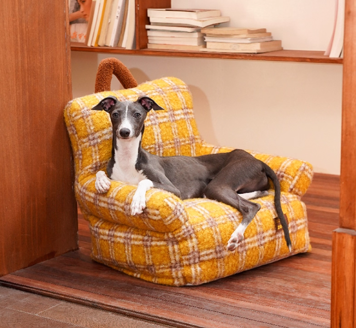 Versatile Pet Sofa Sleep Pad: Adjustable Size Ideal for Canines Year-Round