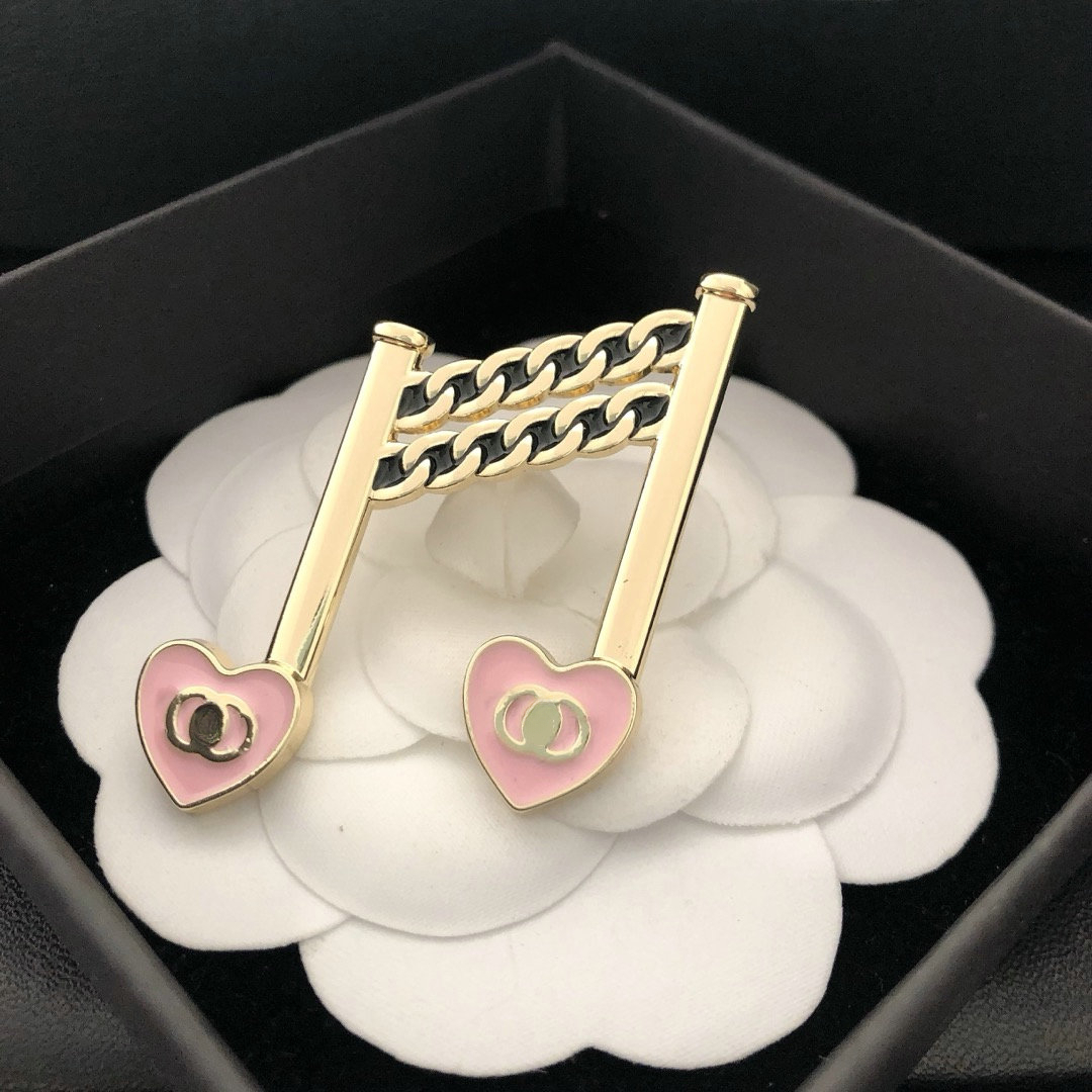 Designer Brooch Pin Brand Letter Pearl Diamond Heart Classic Brooch Pins Luxury Jewelry Accessories Elegant Wedding Party Gifts