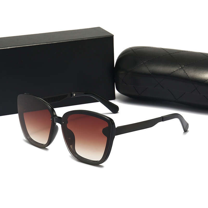 New Women's Fashionable Personality Large Frame Men's Sunglasses Internet Celebrity Trendy Street Style Glasses 21f