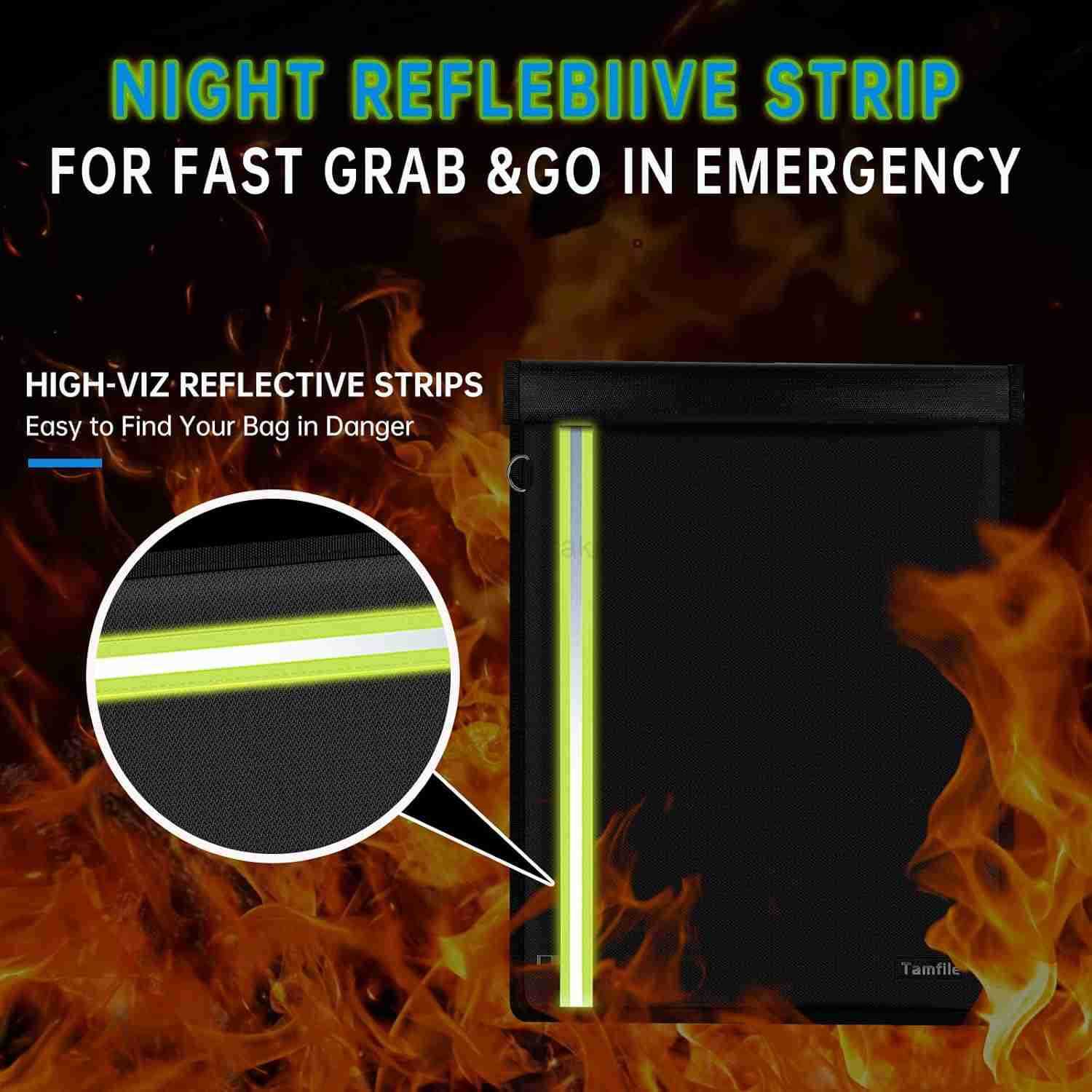 3Pack Fireproof Faraday Bag for Laptops Tablets Radio Cell Phone Car Keys RFID Signal Blocking Bag Shielding Cage Wallet Case AntiTheft Pouch AntiHack