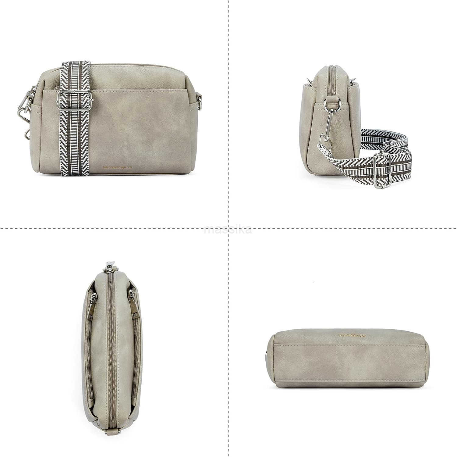 Small Crossbody Bags for Women Shoulder Handbags Satchel Purse with Adjustable Strap M250910