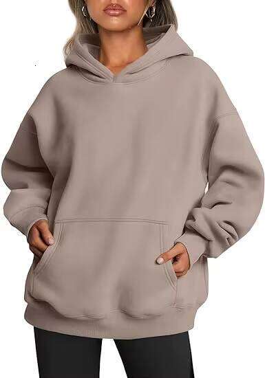 High Quality Cotton Pullover Men's Hoodie 380g Cordless Blank Wool Drop Shoulder XL Printed Embroidered