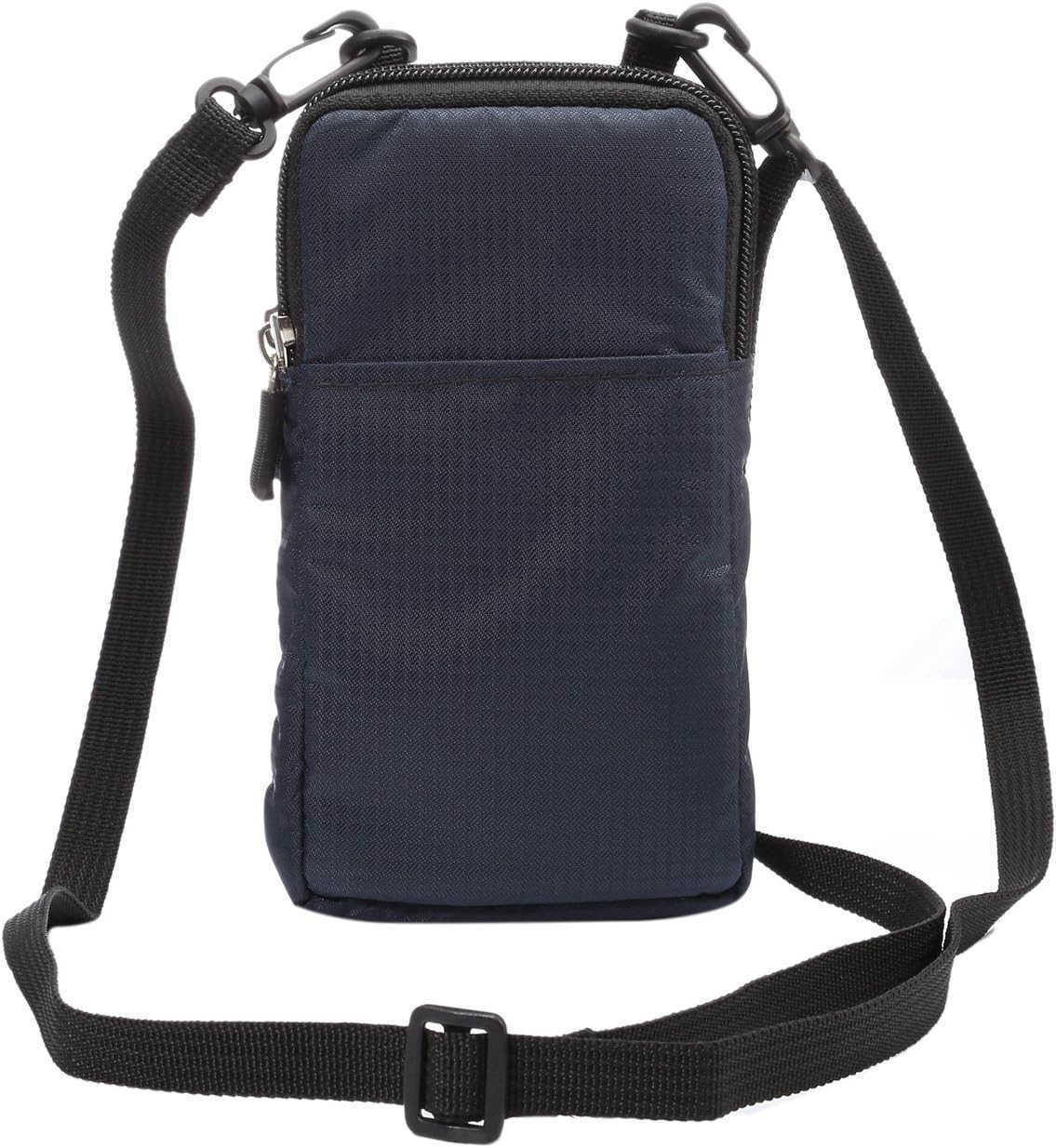 Crossbody Cell Phone Purse Waist Pack Bag for Outdoor Sports Moblie Phone Carrying Cases Shoulder Belt Bag Pouch for iPhone 7 66S Plus Samsung Galaxy 