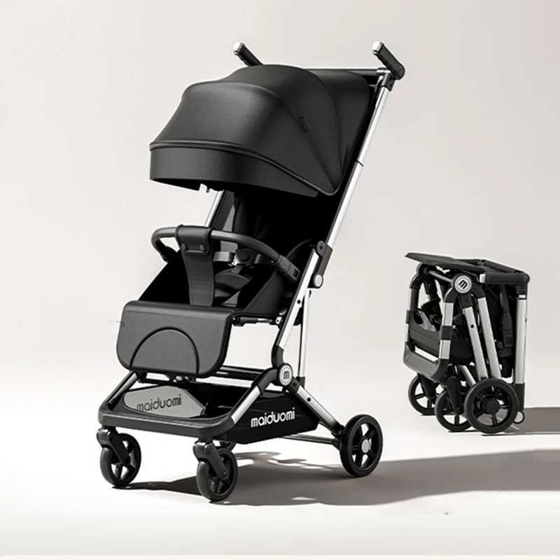 The Free Baby Stroller Can be Folded with One Button Lightweight Oneway Push Newborn Stroller Mini Pocket Car Sunshade W250910