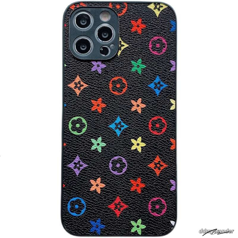Retro Style Phone Case Compatible Iphone 15 16 Pro Max Soft Protective Cover With Color Print Design ddmywonder