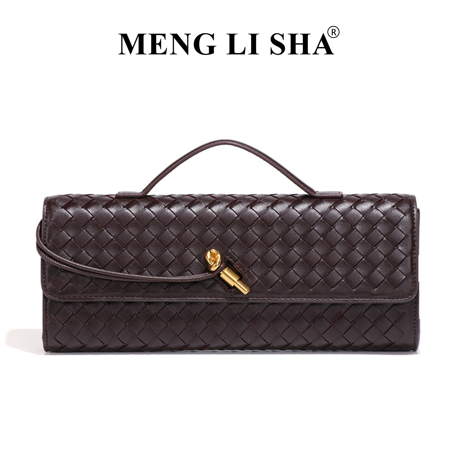 Free Shipping 2025 Vintage Style Women's Hand Woven Evening Bag Top Handle Shoulder Crossbody Bag Underarm Accordion Structure Elegant