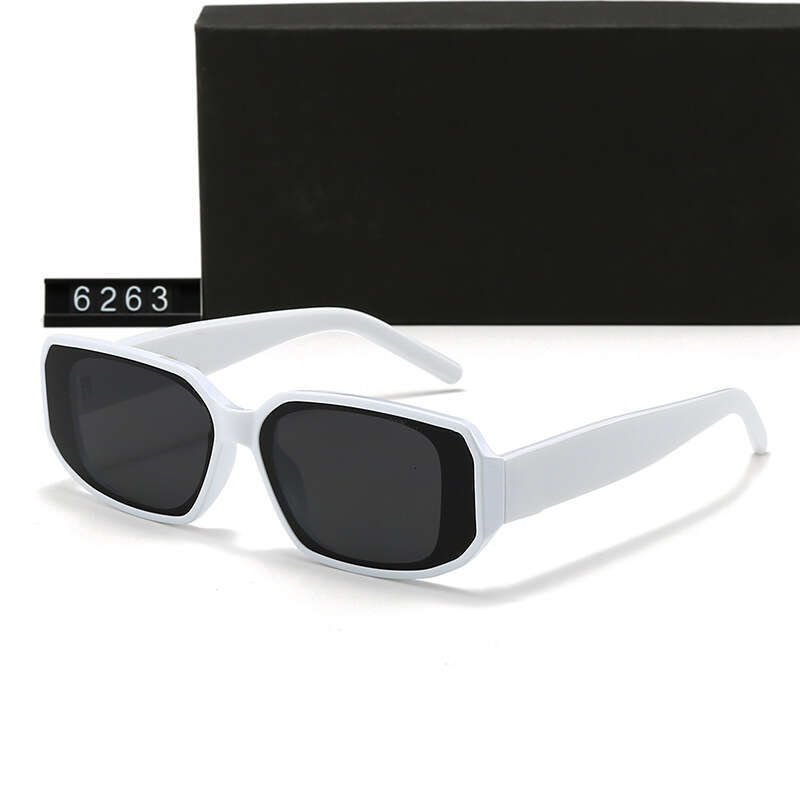 New Unisex Fashion Trendy Casual Square Frame Sunglasses for Shopping and Driving 6263