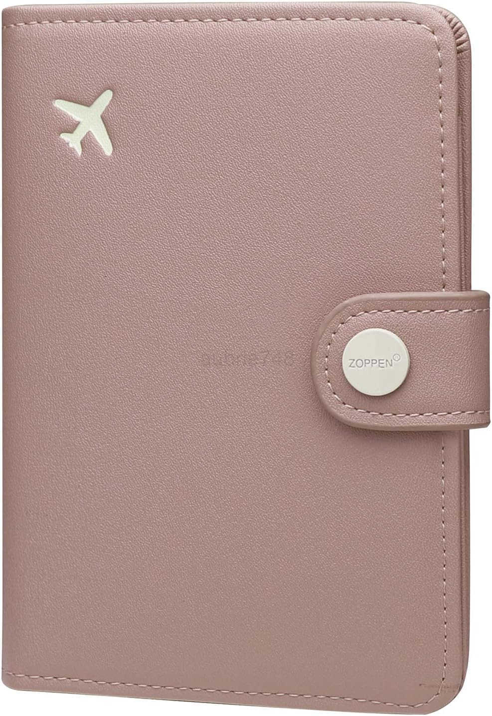 Passport Holder Women Men Passport Cover Travel Wallet Rfid Blocking Passport Wallet Cover Case Travel Essentials Document Organizer BlackZ250910