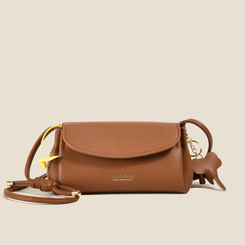 Free shipping designer Authentic Store Bag This Year Trend Soft Leather Bag New Single Shoulder Bag Crossbody Bag Casual Little Elephant Bag for Women