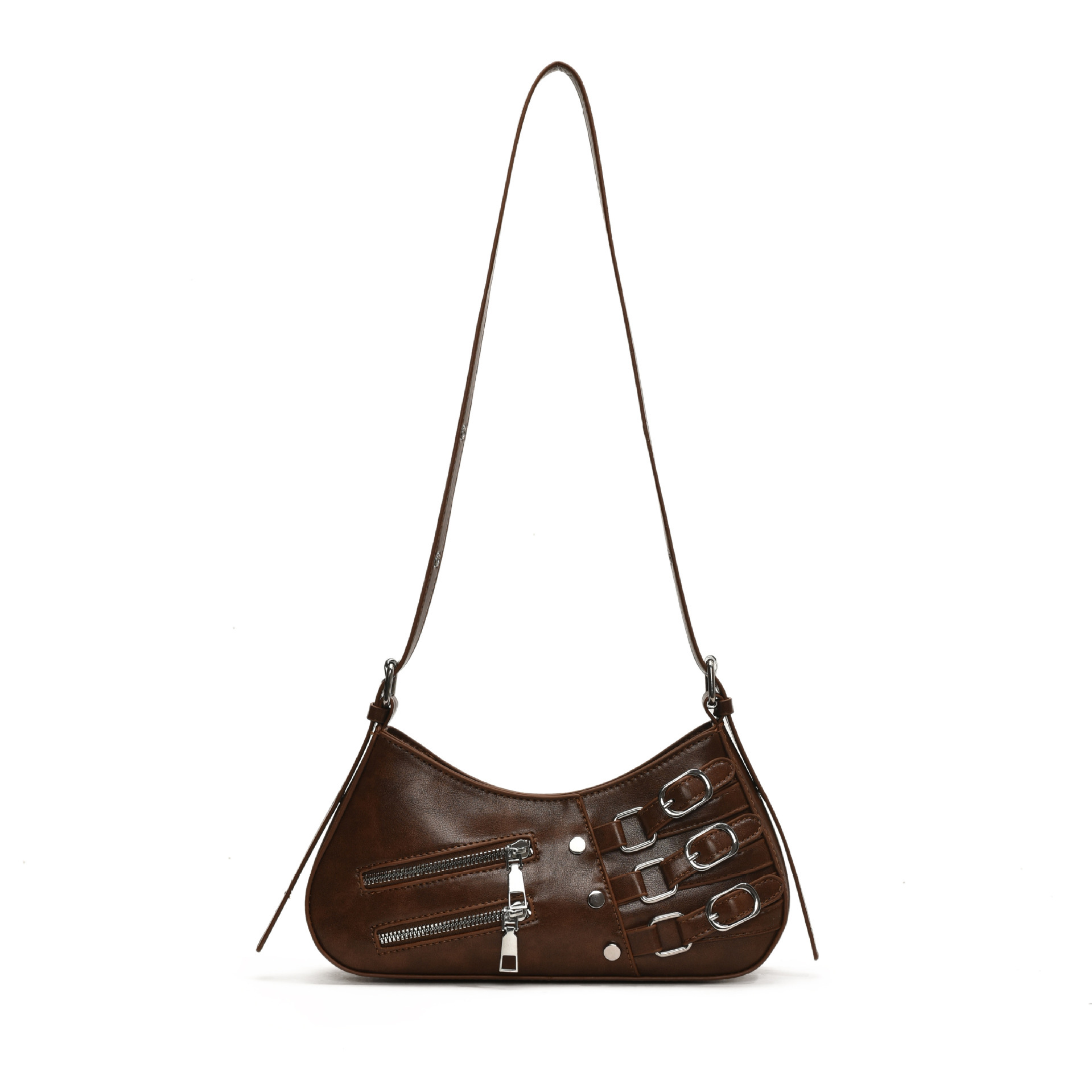 2025 Autumn New Underarm Bag Spicy Girl Style Fashion Retro Light Luxury Versatile Niche Design Casual Women's Shoulder Bag Designer Bag