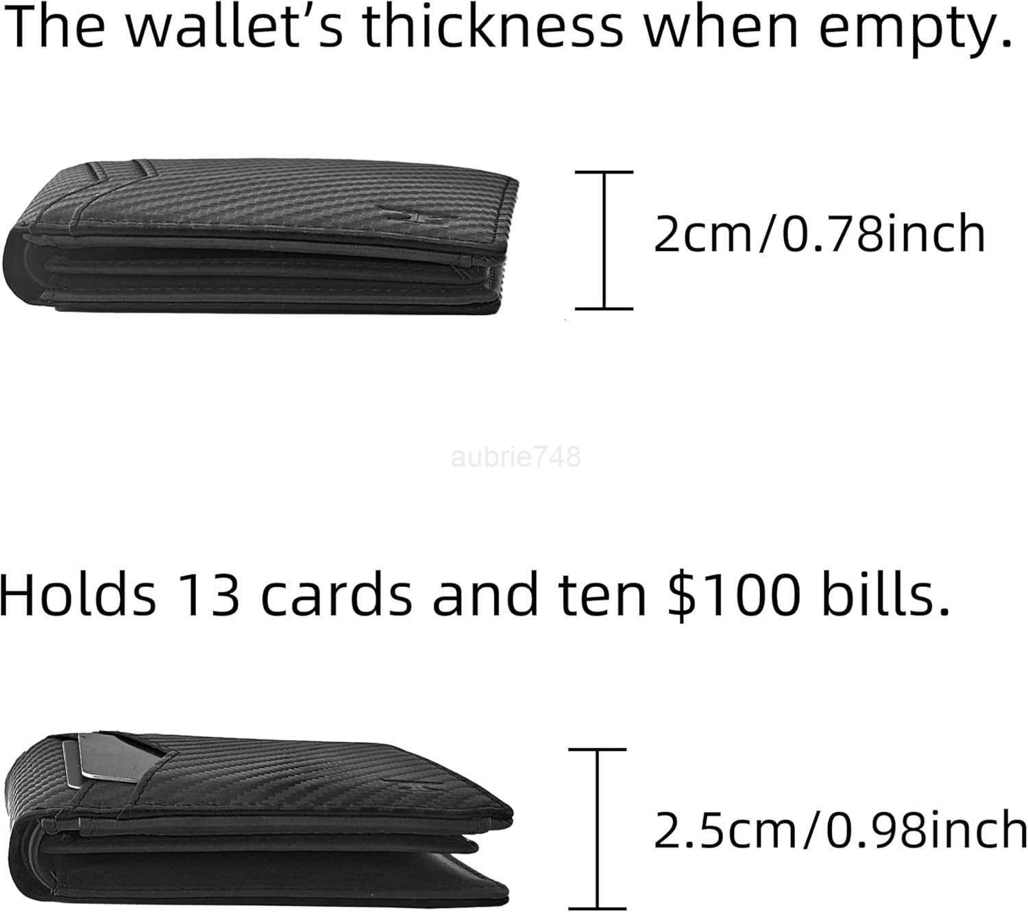 Leather Wallet for MenRFID Blocking Large Capacity 13 Card Slots Mens Wallet with 2 ID Windows and Cash Pocket Strong Stitching Slim Front Pocket Desi