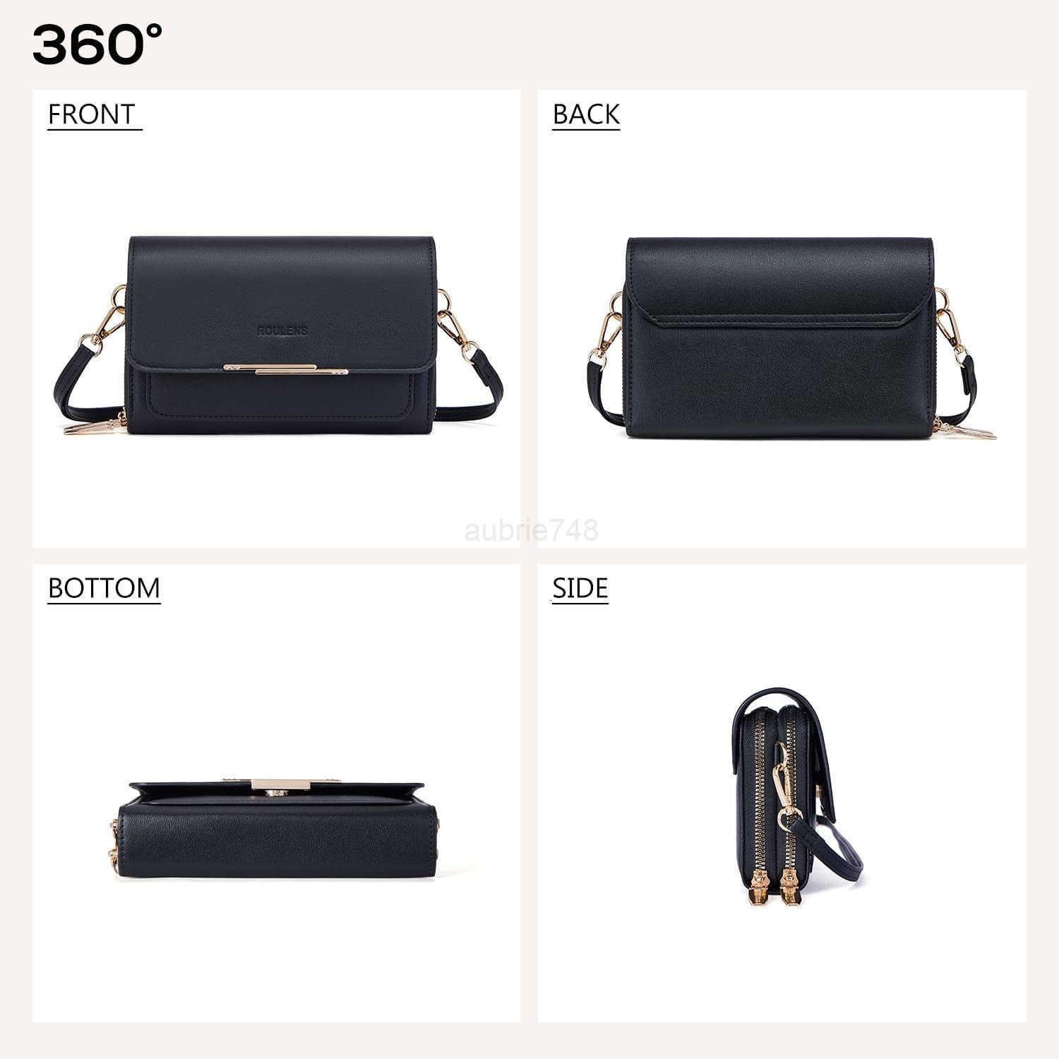 Small Crossbody Bag for WomenCell Phone Purse Womens Shoulder Handbags Wallet Purse with CARD SlotsZ250910