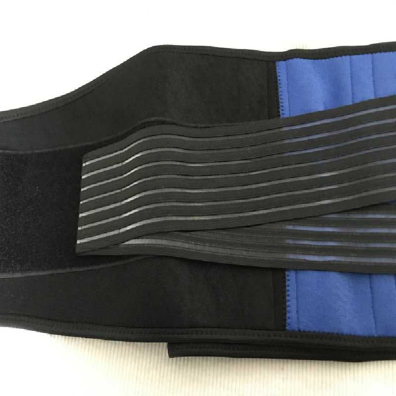 6XL Men Sweat Waist Cinchers Slimming Girdle Neoprene Abdominal Shaper Belt Tummy Trimmer Support Back W250910