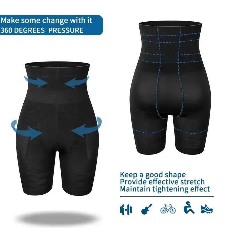 1PC Men Body Shaper Tummy Control Shorts Shapewear Belly Girdle Boxer High Waisted Slimming Underwear Leg Compression Panties W250910