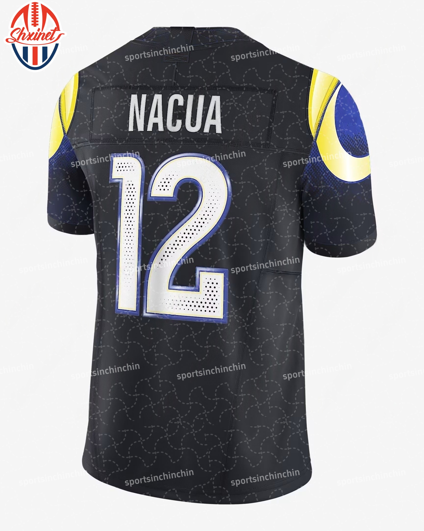 Murray's Signature Football Jersey by Murray Maye Warner McCaffrey Collection Premium Quality Fabric