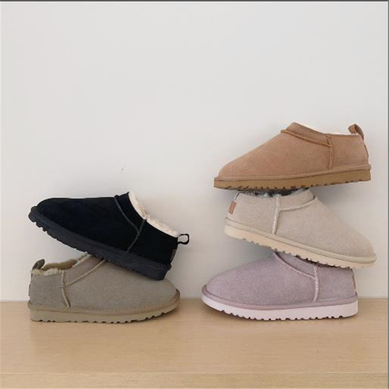 Designer Classic Micro Boots Snow Boot Ultra Mini Winter Ankle Short Women Men Fur Sheepskin Tasman Booties Tazz Chestnut Sand Black Boot